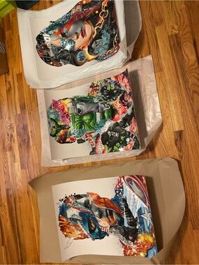 Tristan Eaton Marvel Series Full Set Silver
